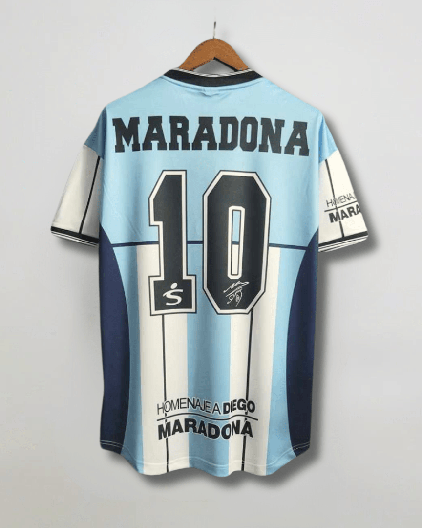 Argentina Maglia Maradona Commemorative 2001 - Retro Soccer Kit