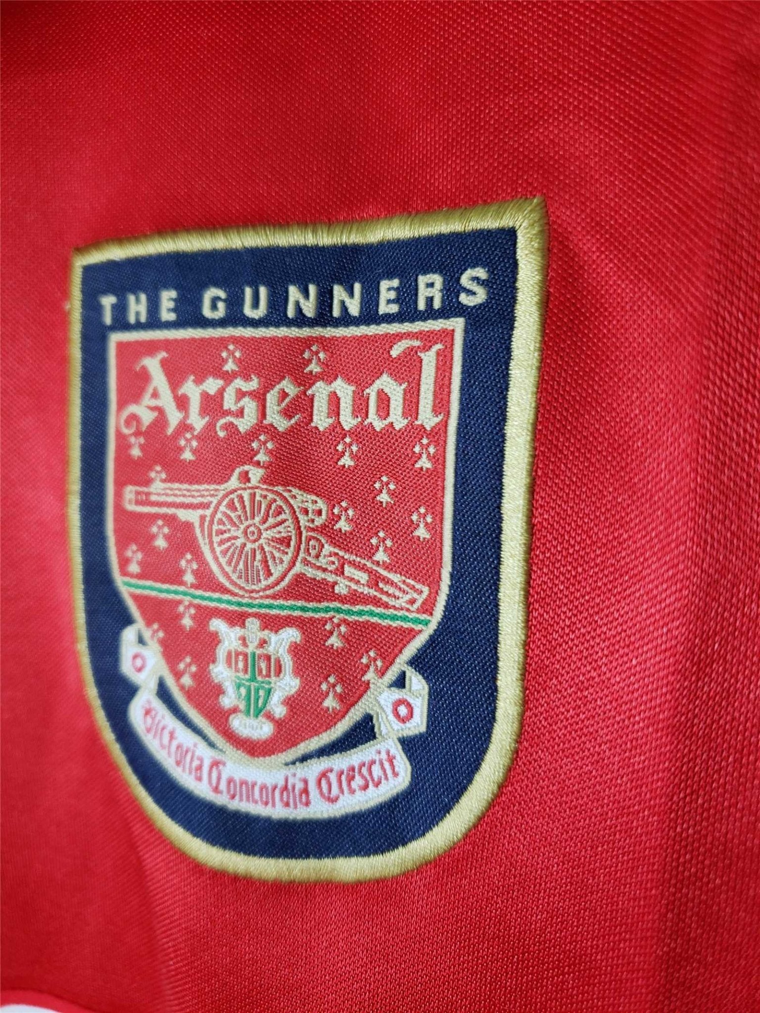 Arsenal Maglia Home Red 1998/99 - Retro Soccer Kit