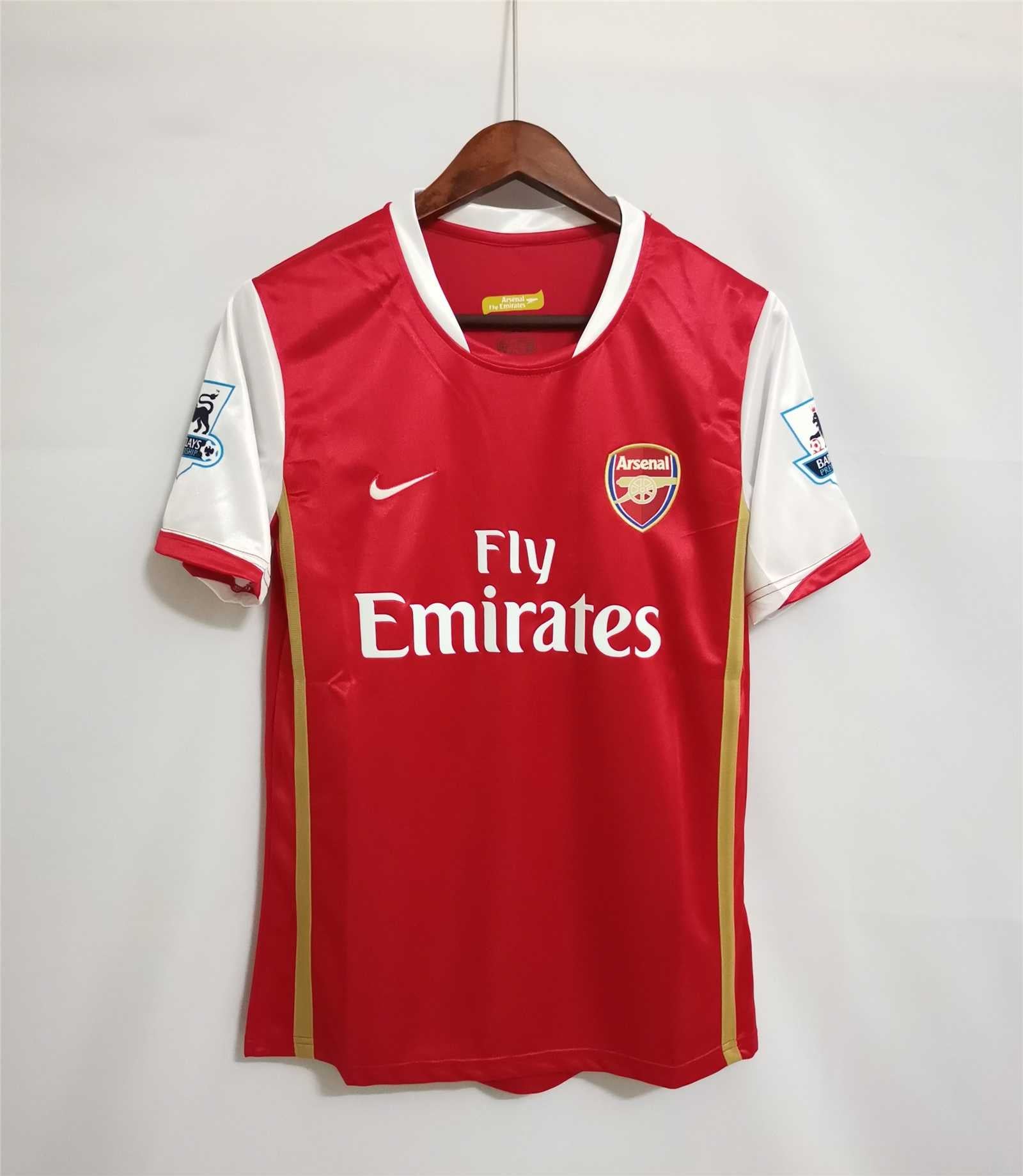 Arsenal Maglia Home Red 2006/07 - Retro Soccer Kit