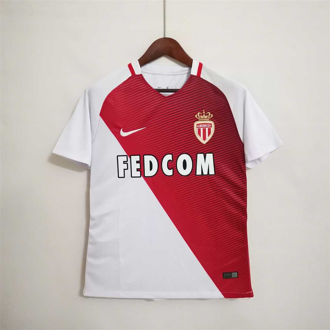 AS Monaco Maglia Home 2016/17 - Retro Soccer Kit