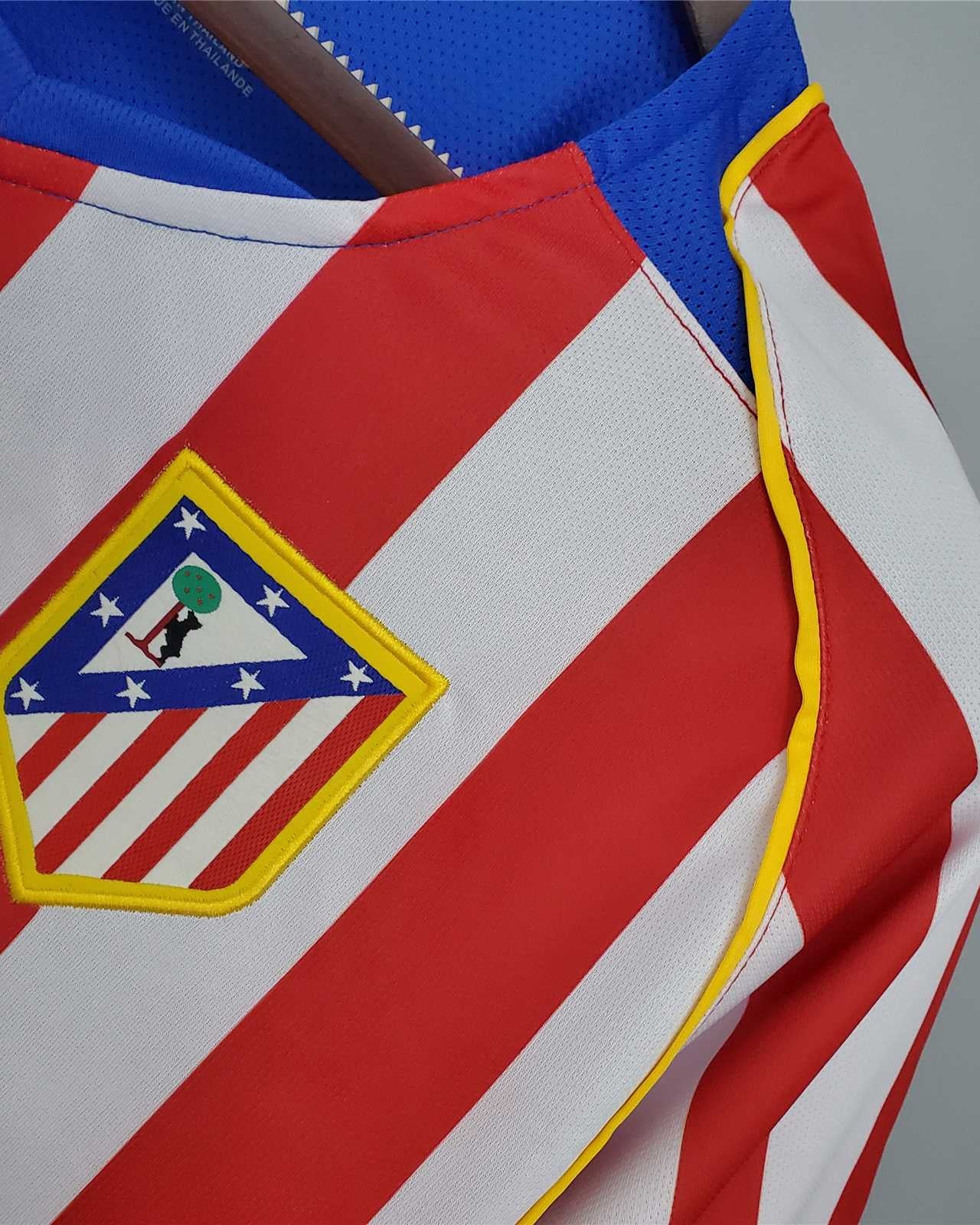 Atletico Madrid Maglia Home 2004/05 - Retro Soccer Kit