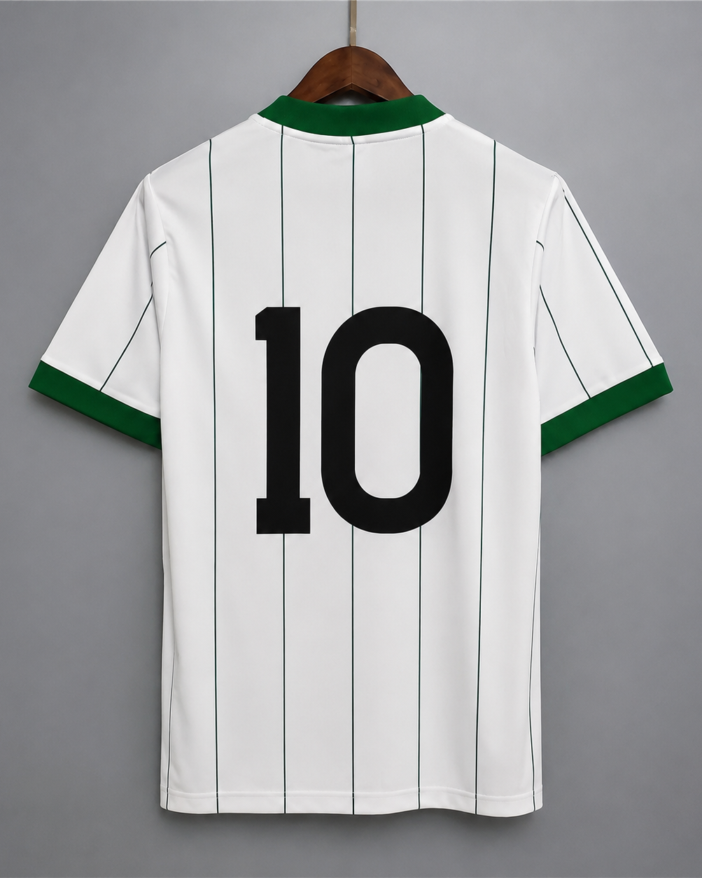 Celtics maglia away 1984/86 bianca con dettagli verdi