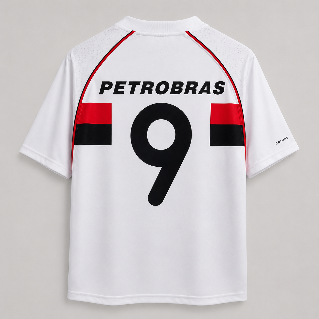 Flamengo maglia calcio vintage 2002/03 vista fronte e retro