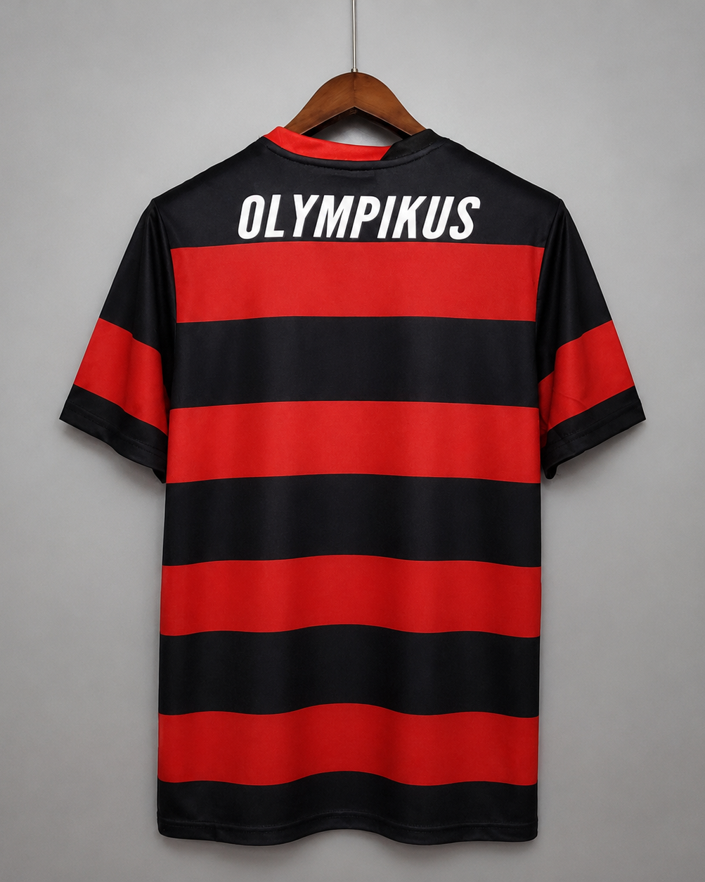 Flamengo maglia home 2009/10 rosso nera stile rétro brasiliano