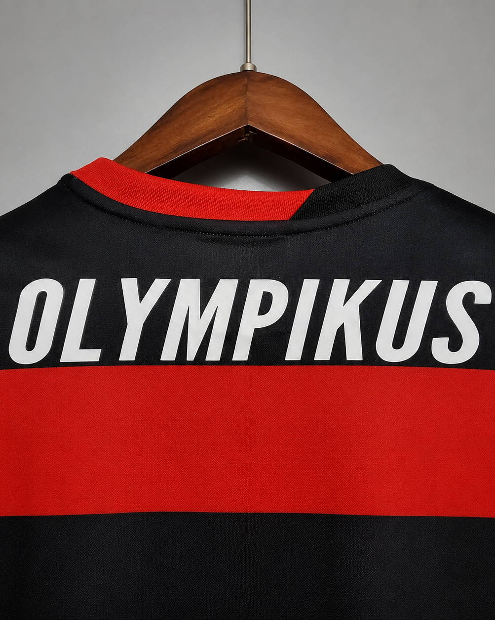 Close-up dettagli e texture Flamengo football shirt 2009/10