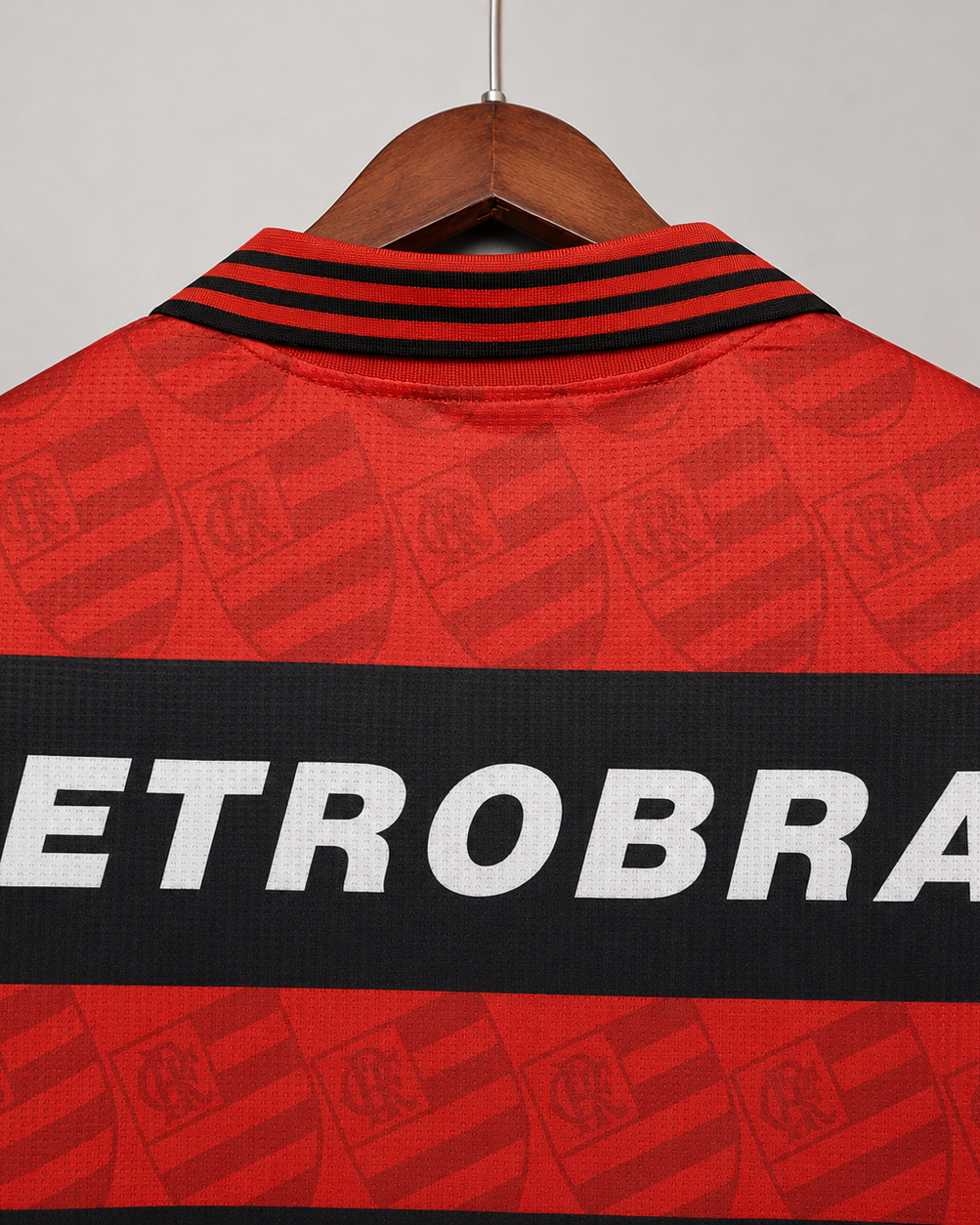 Flamengo maglia home 1995/96 rosso nera stile rétro anni ’90