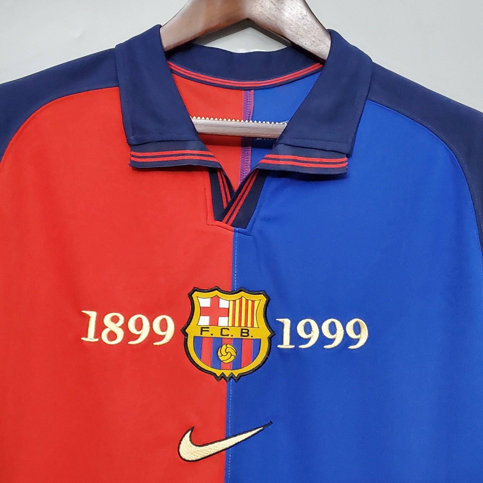 Barcellona Maglia Home 100th Anniversary - Retro Soccer Kit