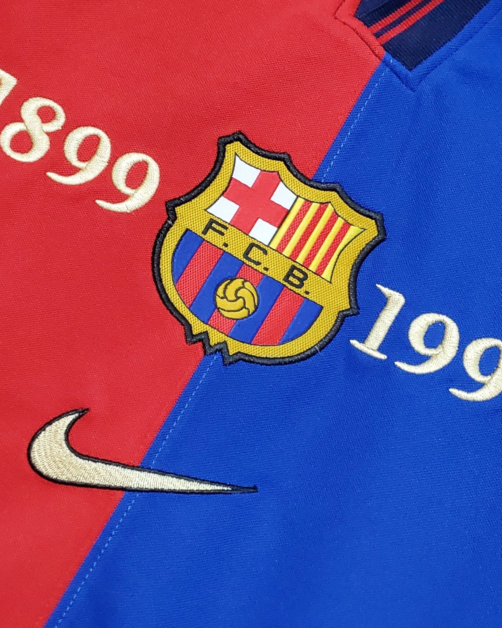 Barcellona Maglia Home 100th Anniversary - Retro Soccer Kit
