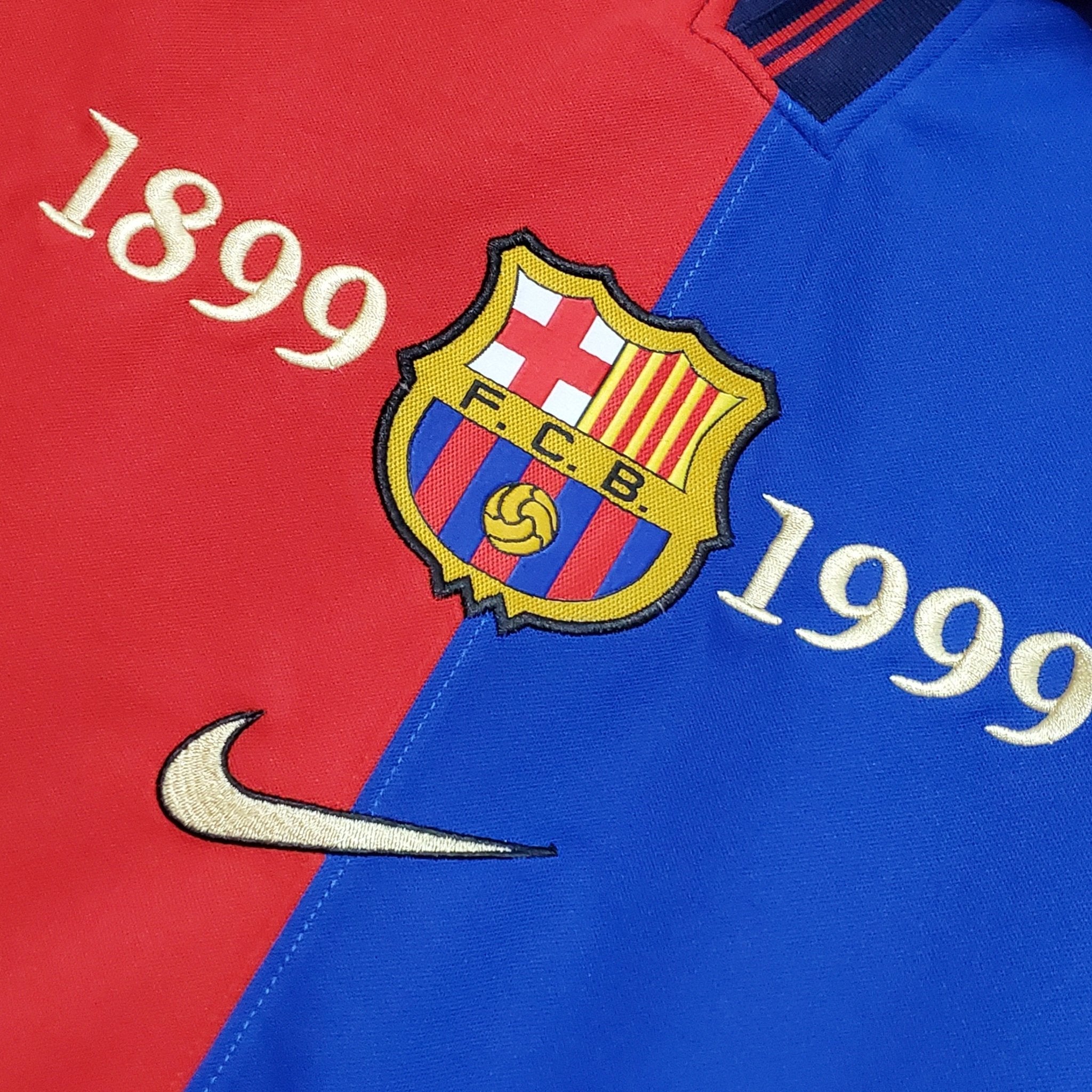 Barcellona Maglia Home 100th Anniversary - Retro Soccer Kit