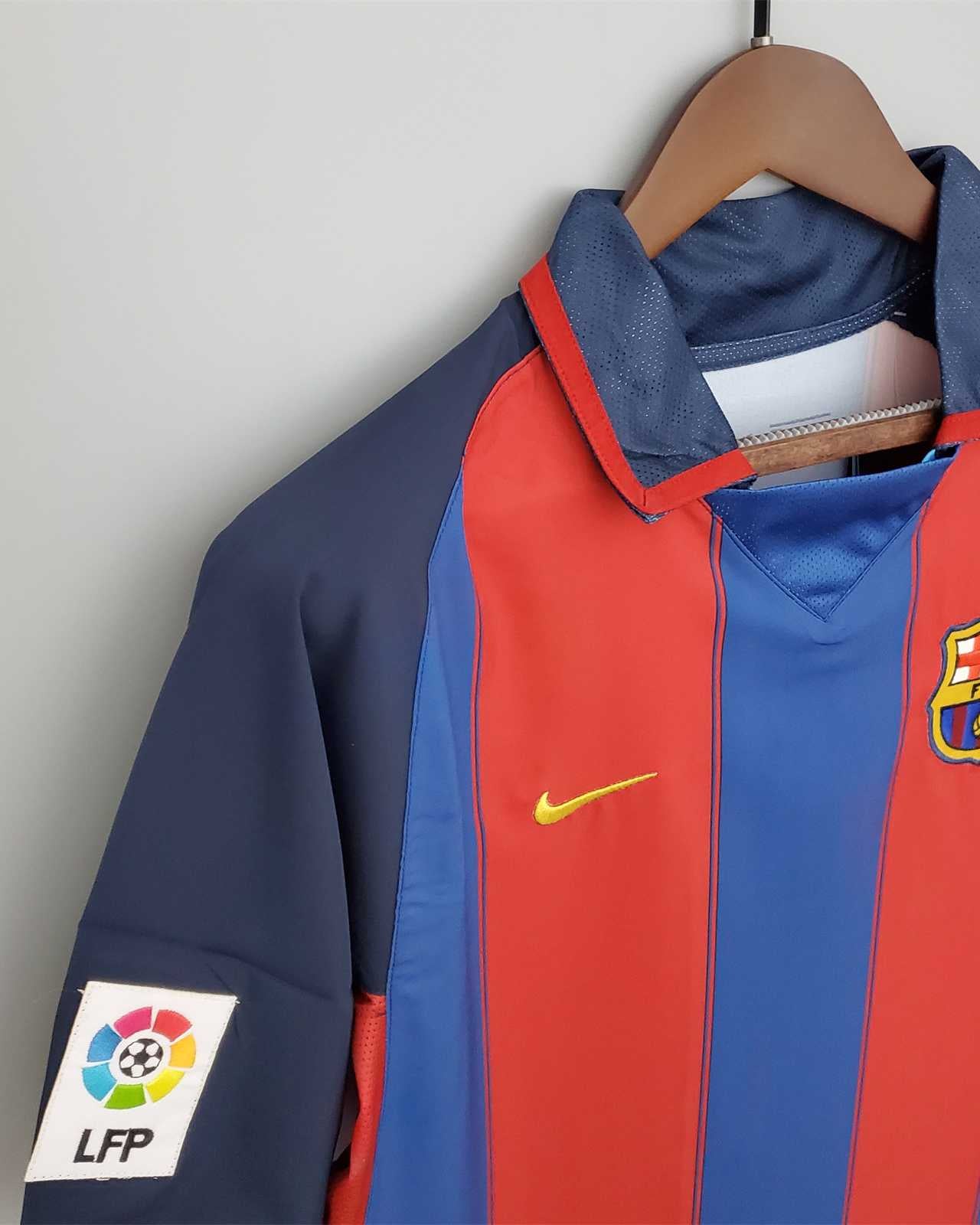 Barcellona Maglia Home 2003/04 - Retro Soccer Kit