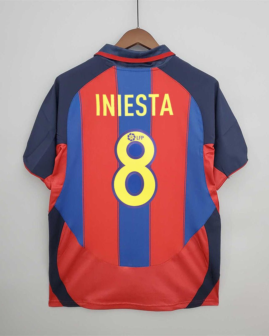 Barcellona Maglia Home 2003/04 - Retro Soccer Kit