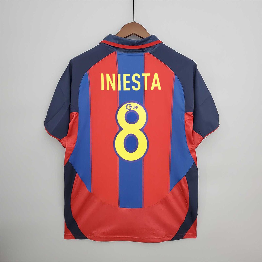 Barcellona Maglia Home 2003/04 - Retro Soccer Kit