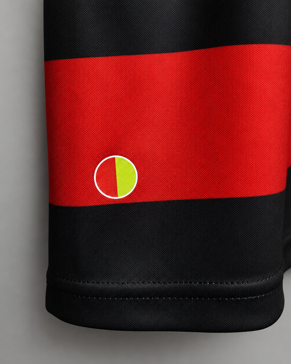 Flamengo maglia home 2009/10 rosso nera stile rétro brasiliano