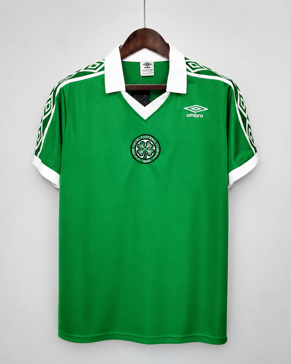 Celtics maglia home 1978/80 verde vintage con colletto bianco