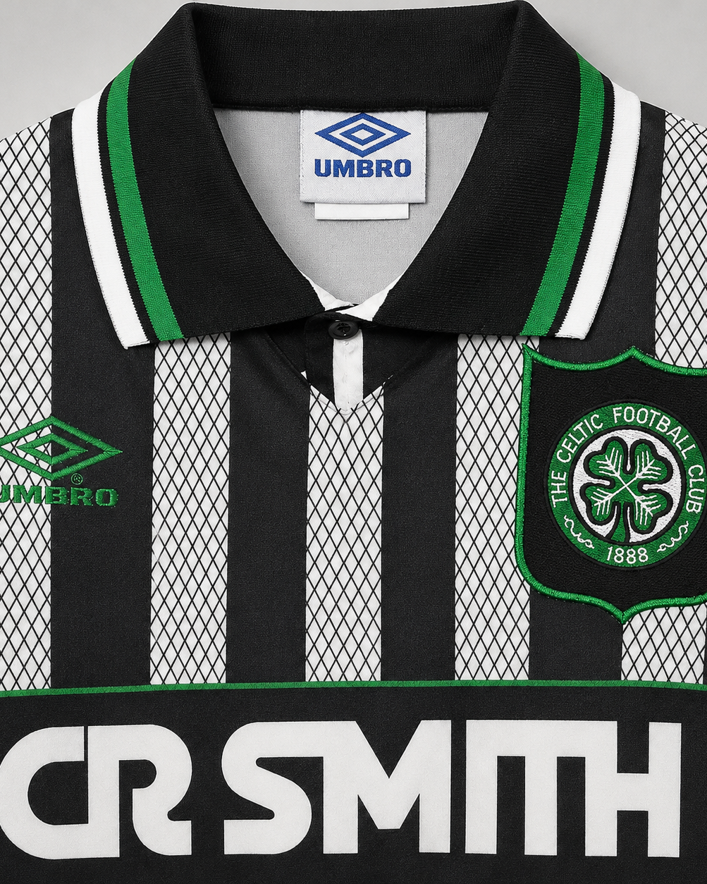 Dettaglio frontale Celtics maglia vintage anni 90