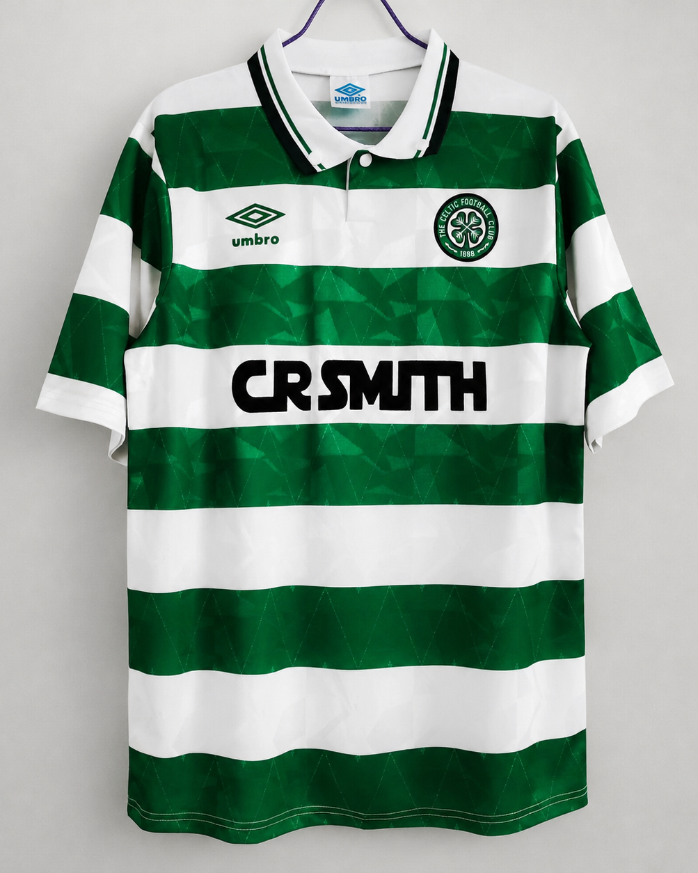 Celtic maglia home 1989/91 verde e bianca vintage