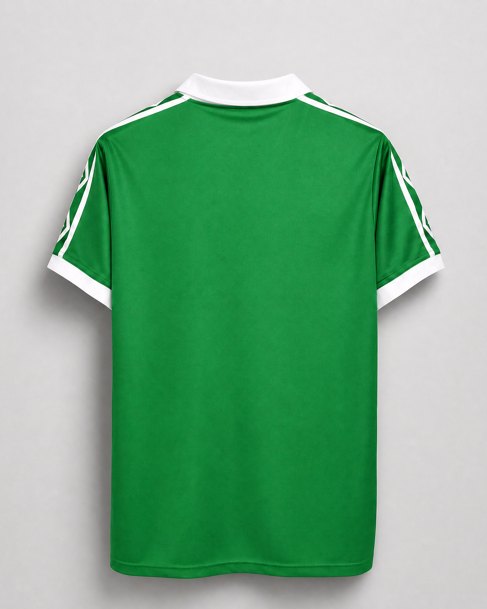 Dettaglio spalla verde jersey vintage Celtic
