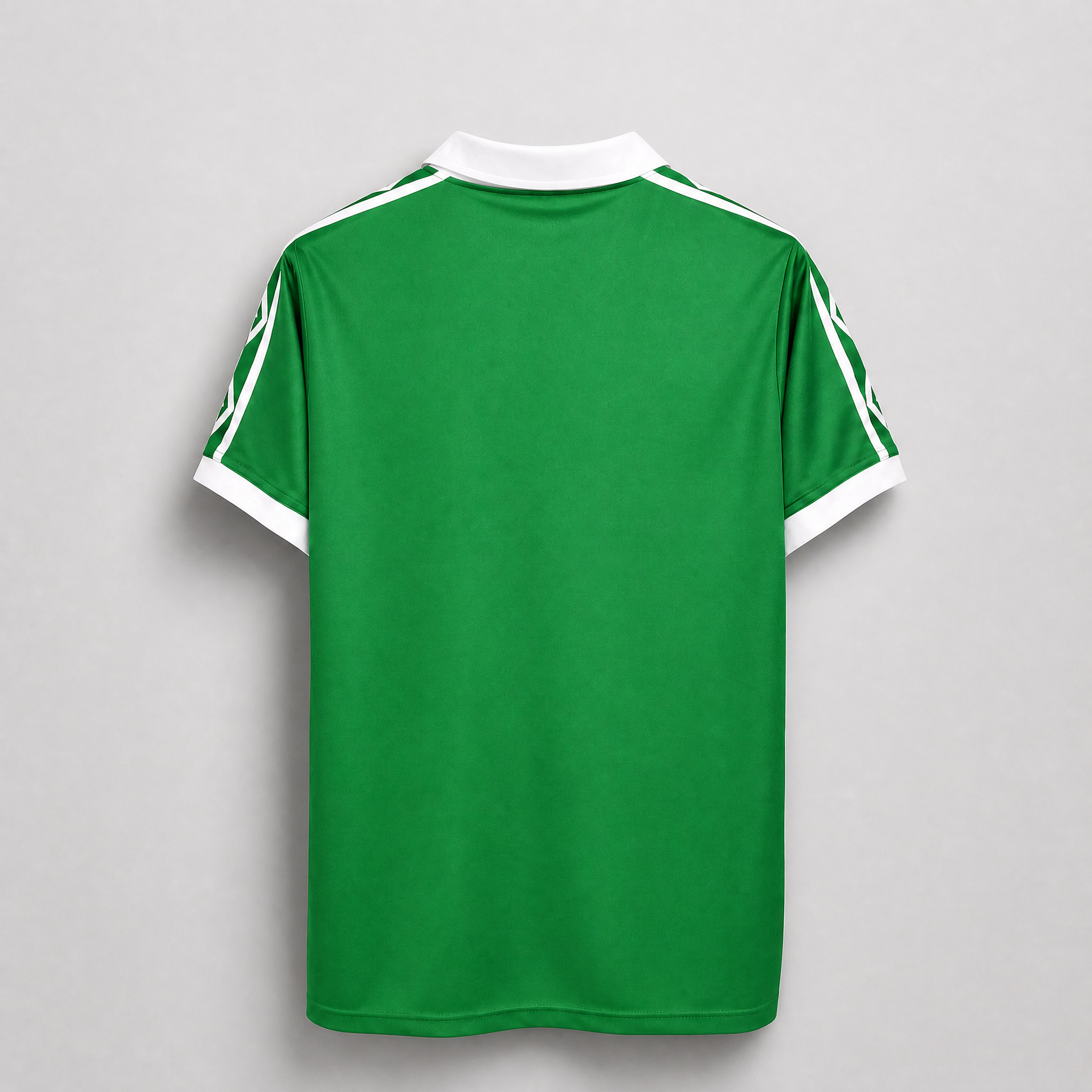 Dettaglio spalla verde jersey vintage Celtic