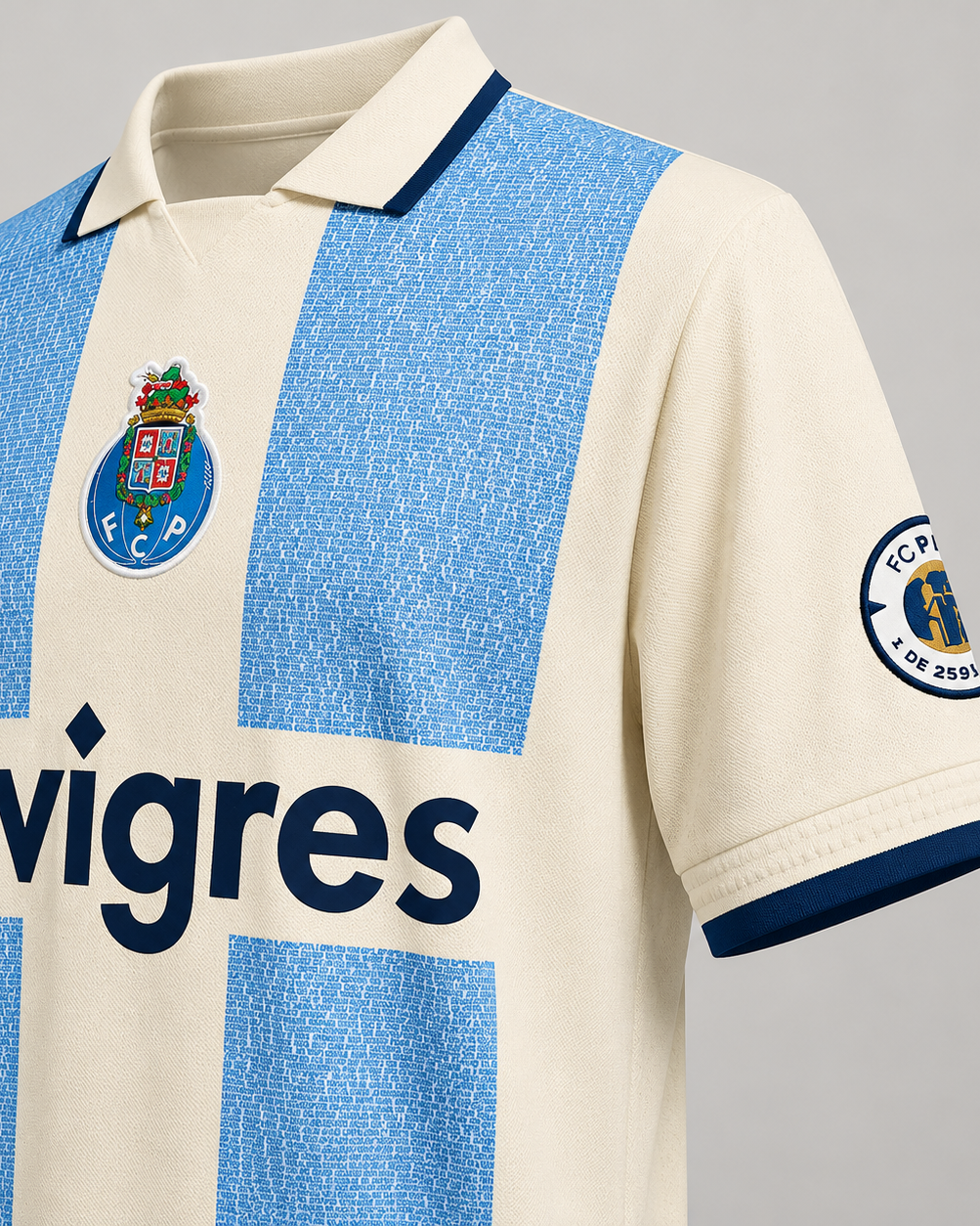 Dettaglio stemma Porto special edition jersey