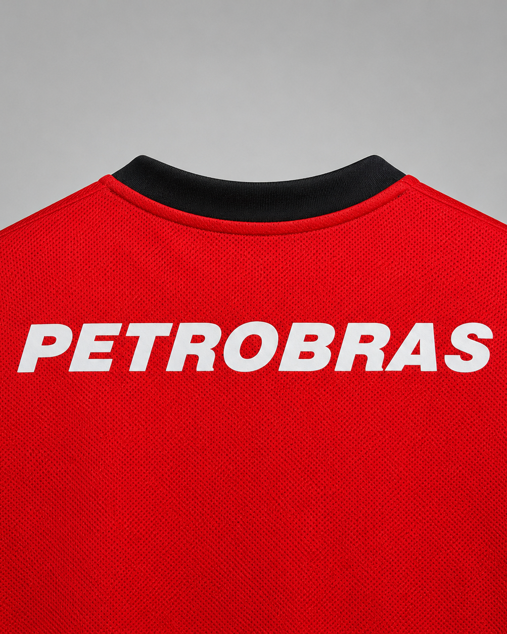 Maglia calcio Flamengo rossa e nera stagione 2007/08