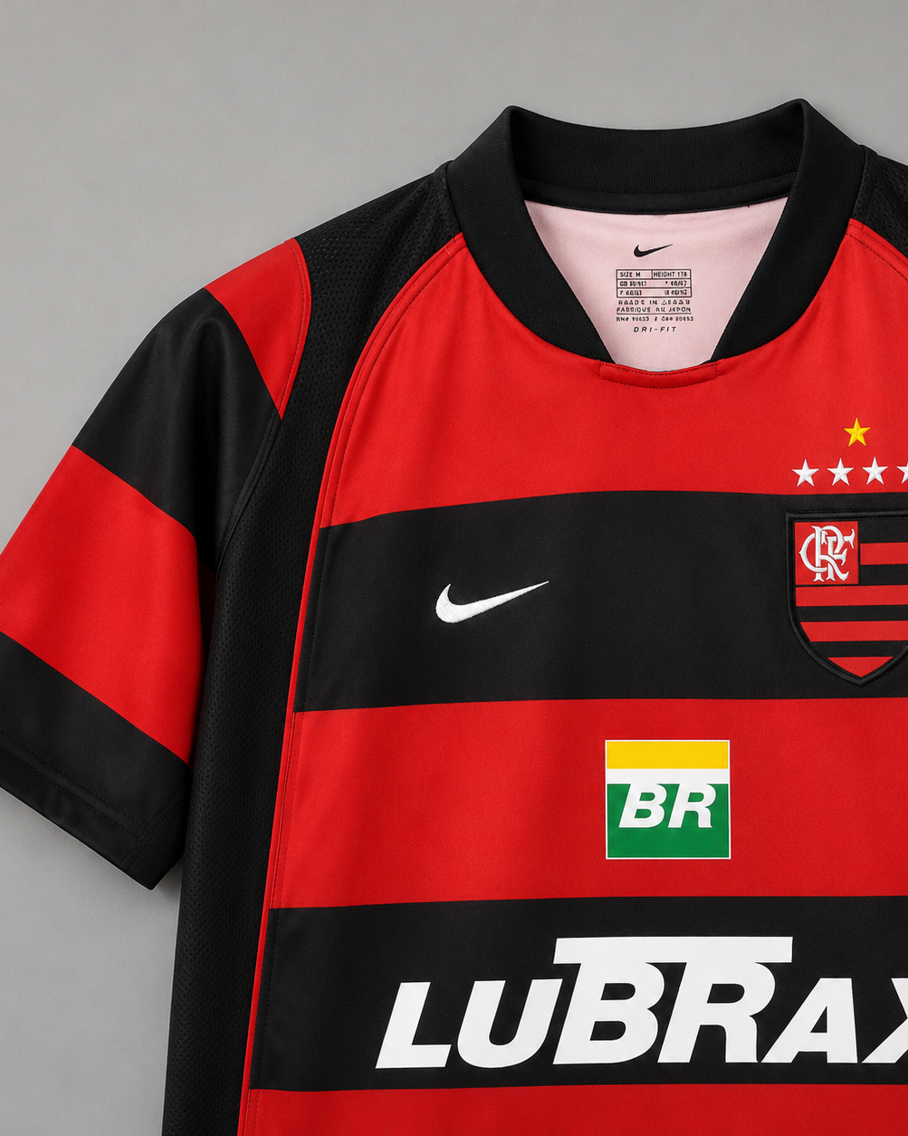 Dettaglio stemma Flamengo jersey vintage 2003/04
