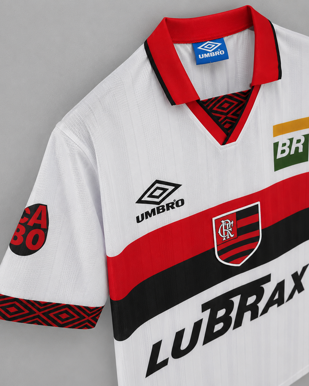 Flamengo away shirt 1995/96 stile calcio brasiliano vintage