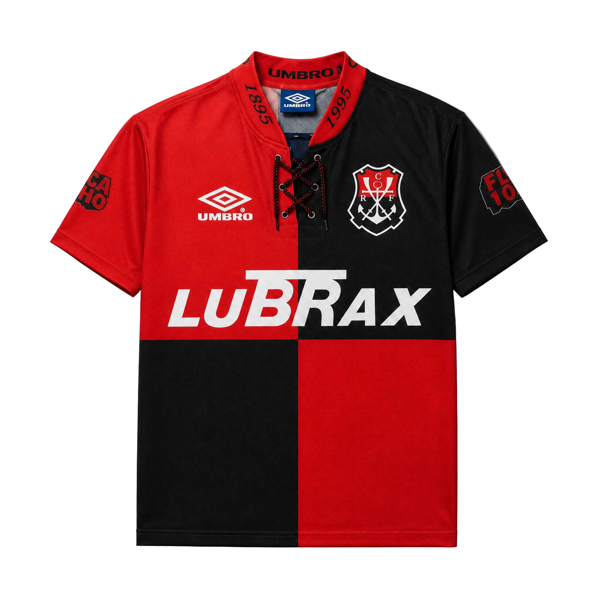 Flamengo maglia home 1994 centenario edizione limitata rosso nero