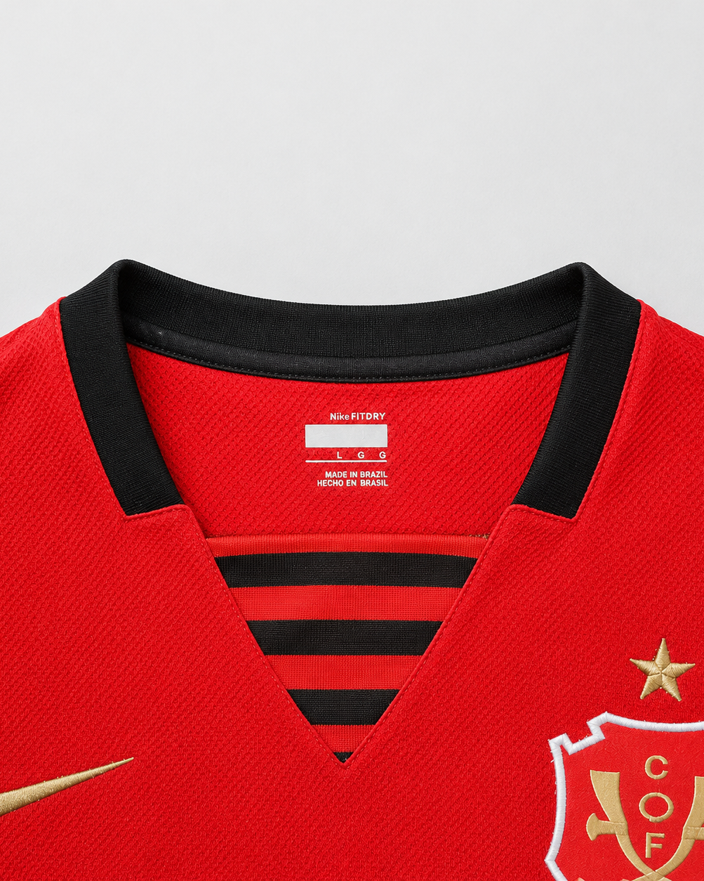 Flamengo home shirt Brasileirão 2007/08 design moderno