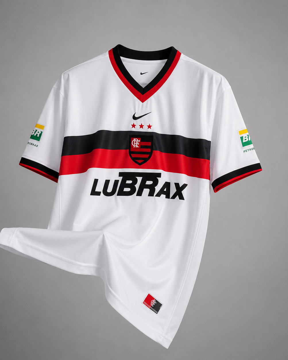 Retro jersey Flamengo 2001/02 stile calcio brasiliano vintage