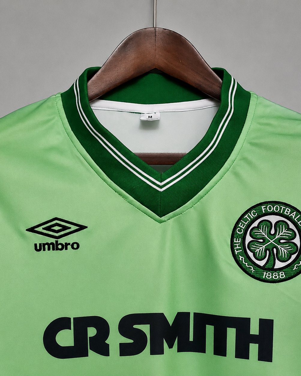 Frontale jersey Celtics away verde anni 80