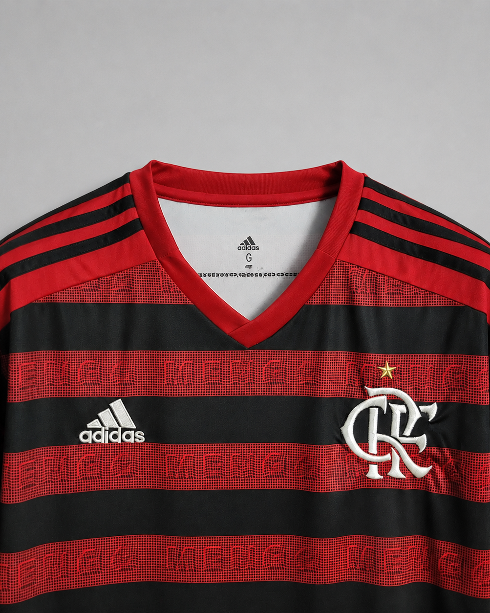 Retro della maglia Flamengo home 2018/19 football shirt brasiliana