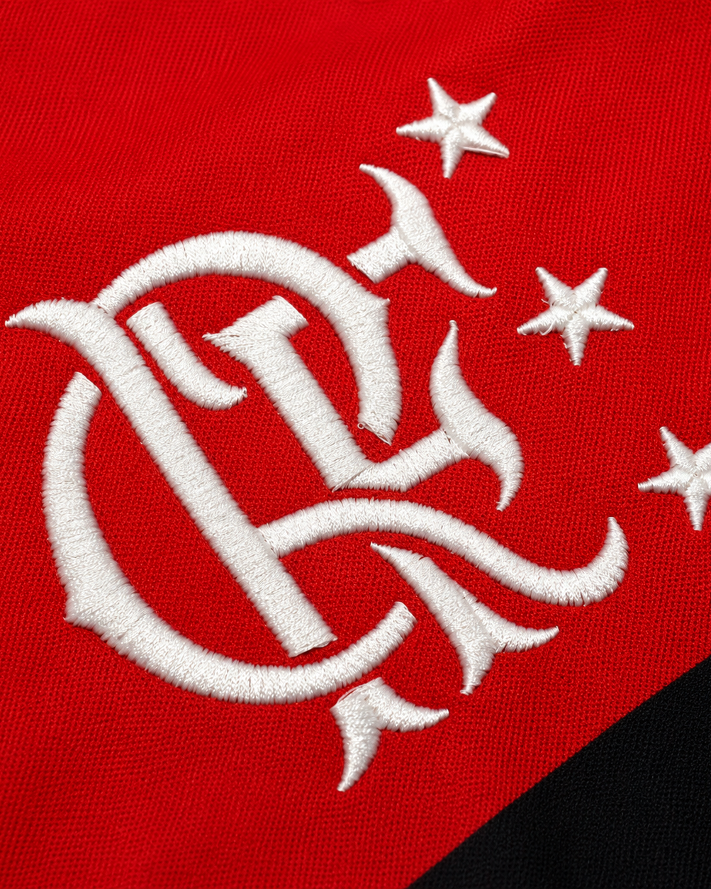 Flamengo maglia home 1982 83 rosso nera stile rétro brasiliano