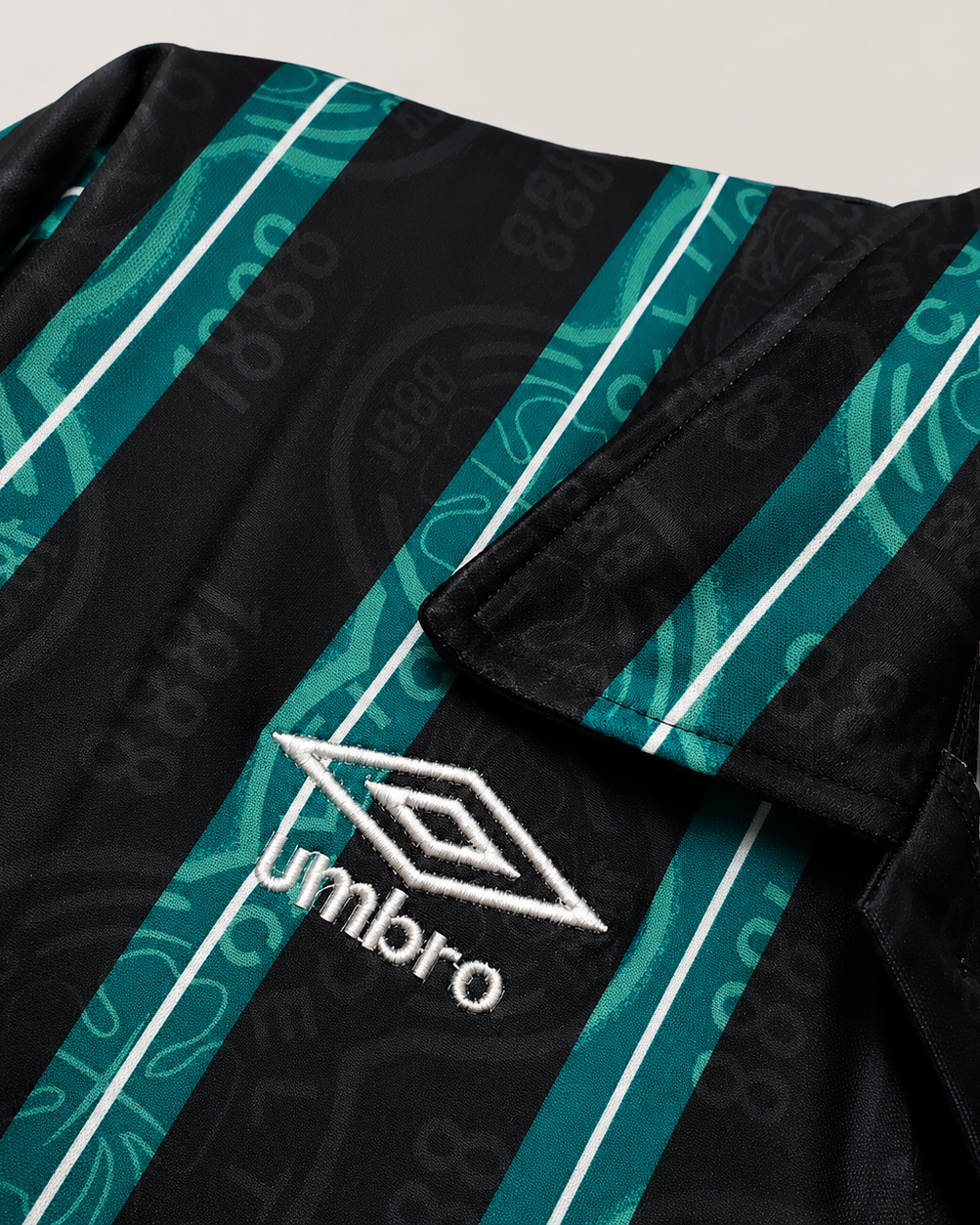 Colletto classico Celtics football shirt away