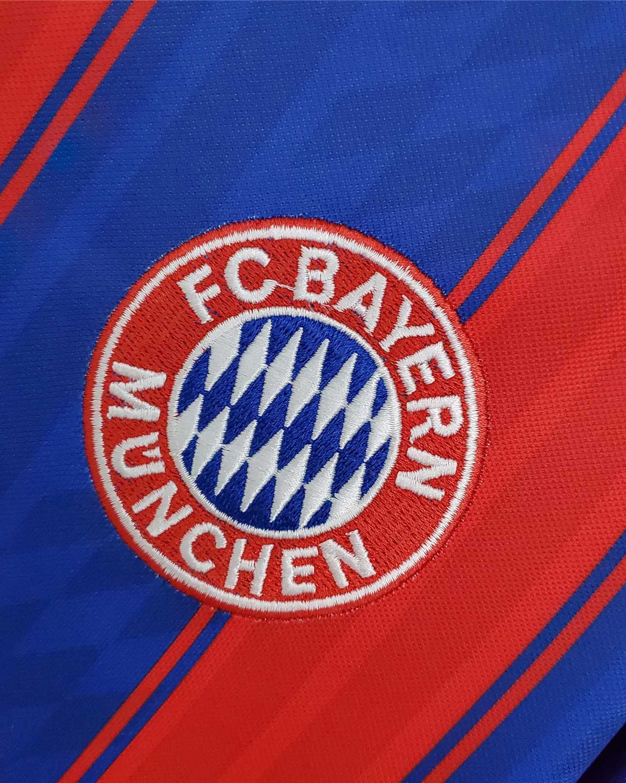 Dettaglio design classico Bayern Monaco anni 90