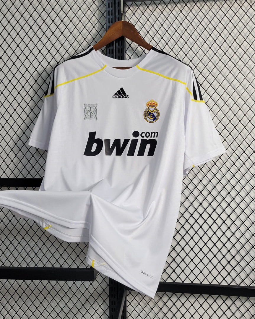 Dettaglio tessuto maglia Real Madrid 2009/10 Adidas