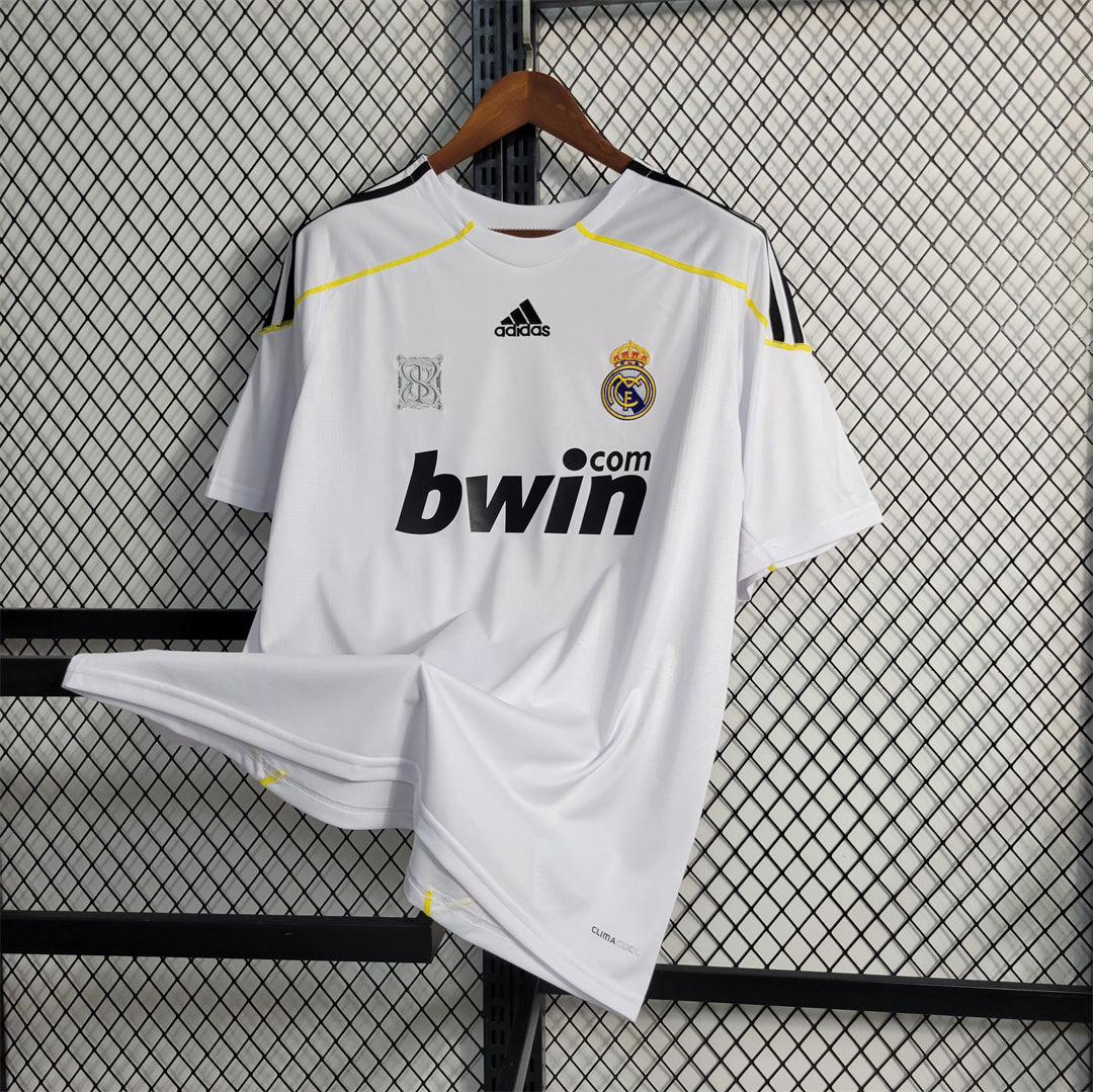 Dettaglio tessuto maglia Real Madrid 2009/10 Adidas