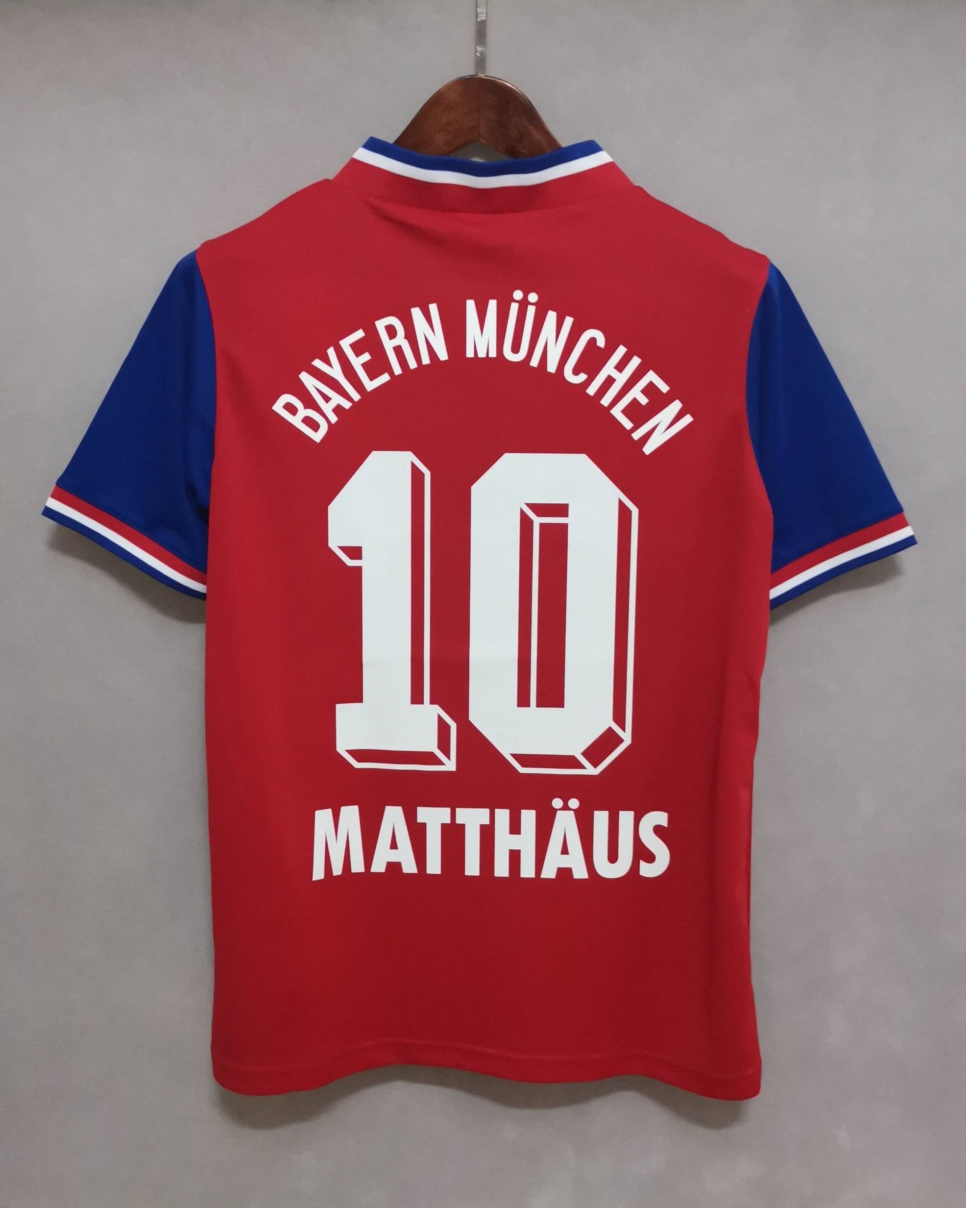 Retro maglia Bayern Monaco 1993/94 stile vintage europeo numero 10