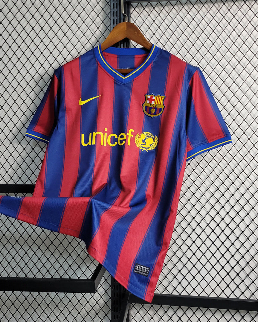 Tessuto maglia Barcellona 2009/10 blaugrana Nike