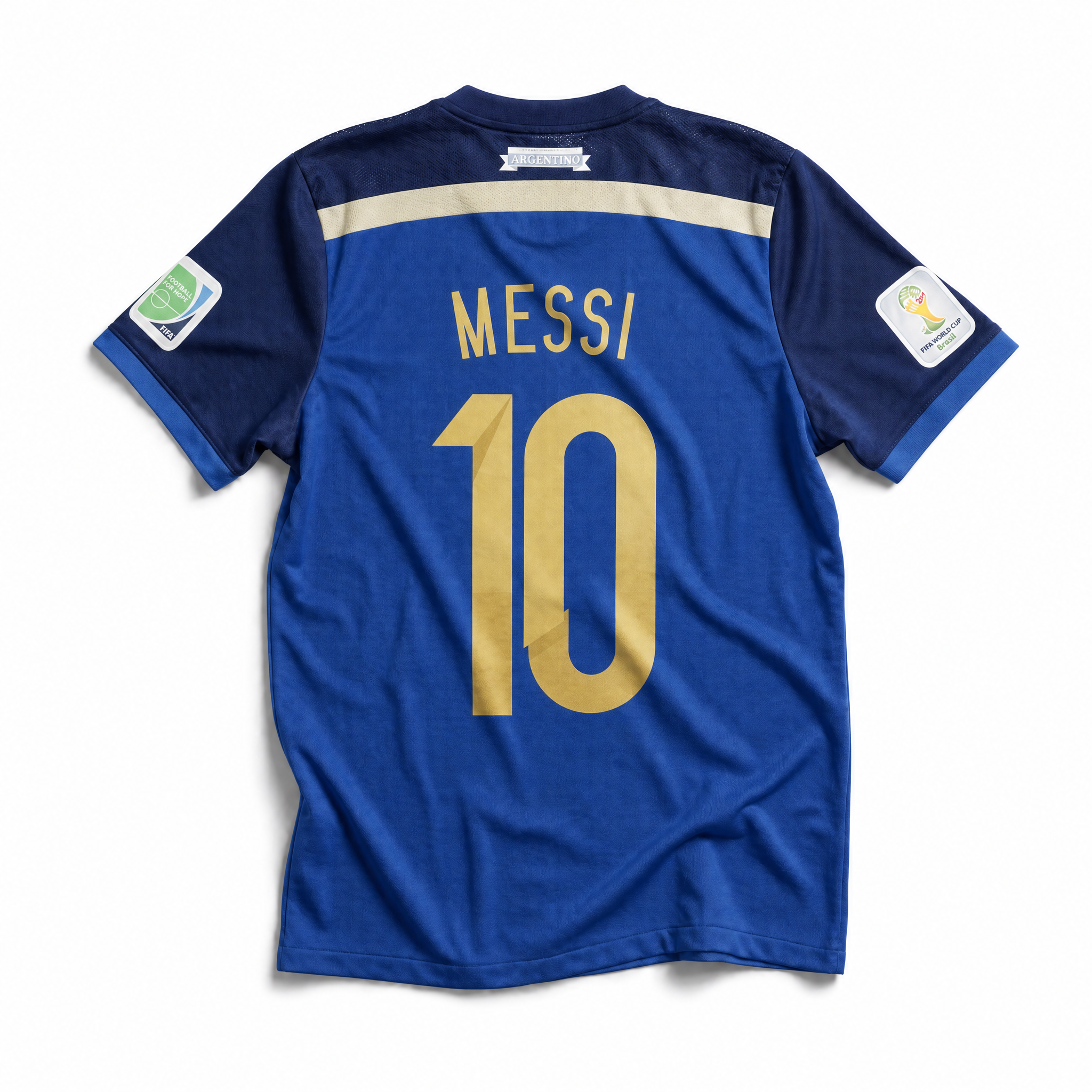 Argentina Maglia Away World Cup Final 2014 - Retro Soccer Kit