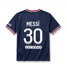 Maglia Messi PSG Home 2021/22 numero 30 blu navy retro