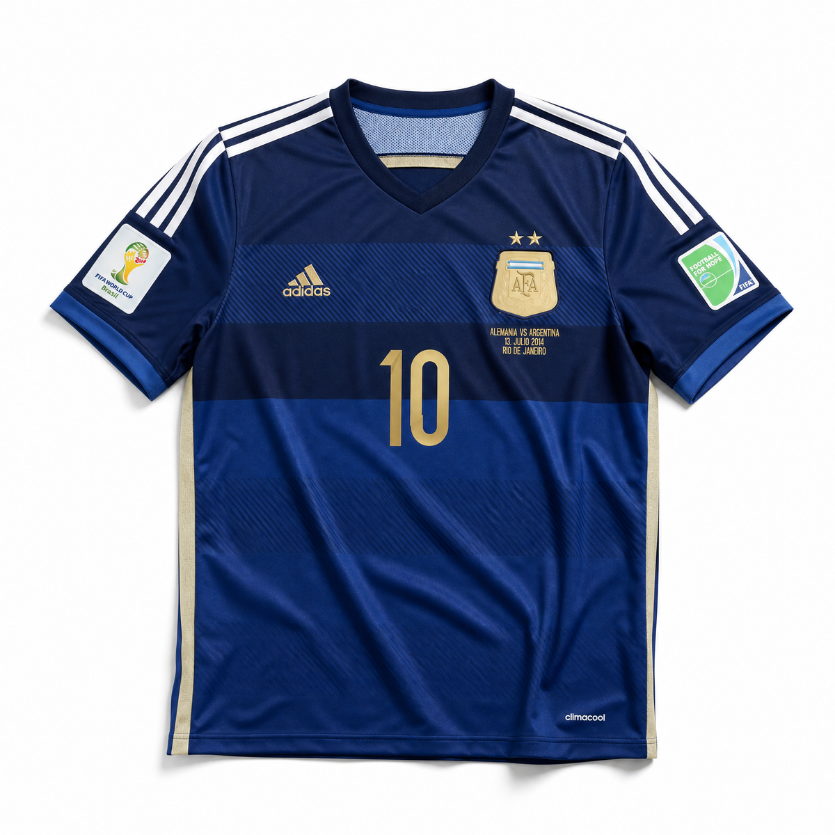 Argentina Maglia Away World Cup Final 2014 - Retro Soccer Kit