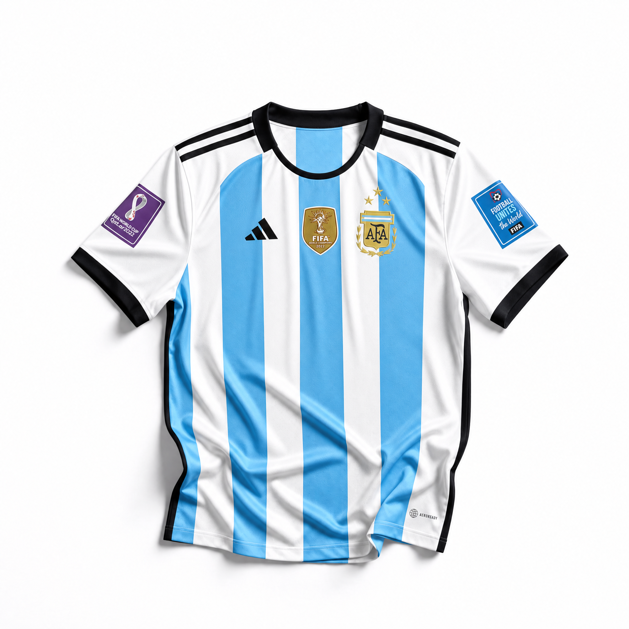 Argentina Maglia Home 2022 World Cup Winners
