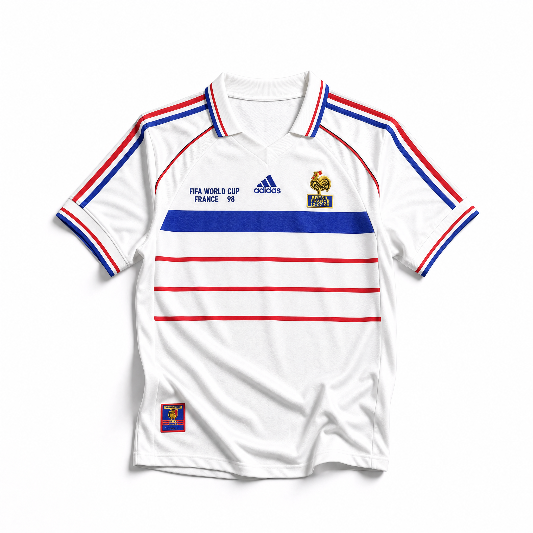 Francia Maglia Away White 1998