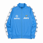 Giacca Napoli 1989/90 Mars Ennerre azzurra frontale logo Napoli