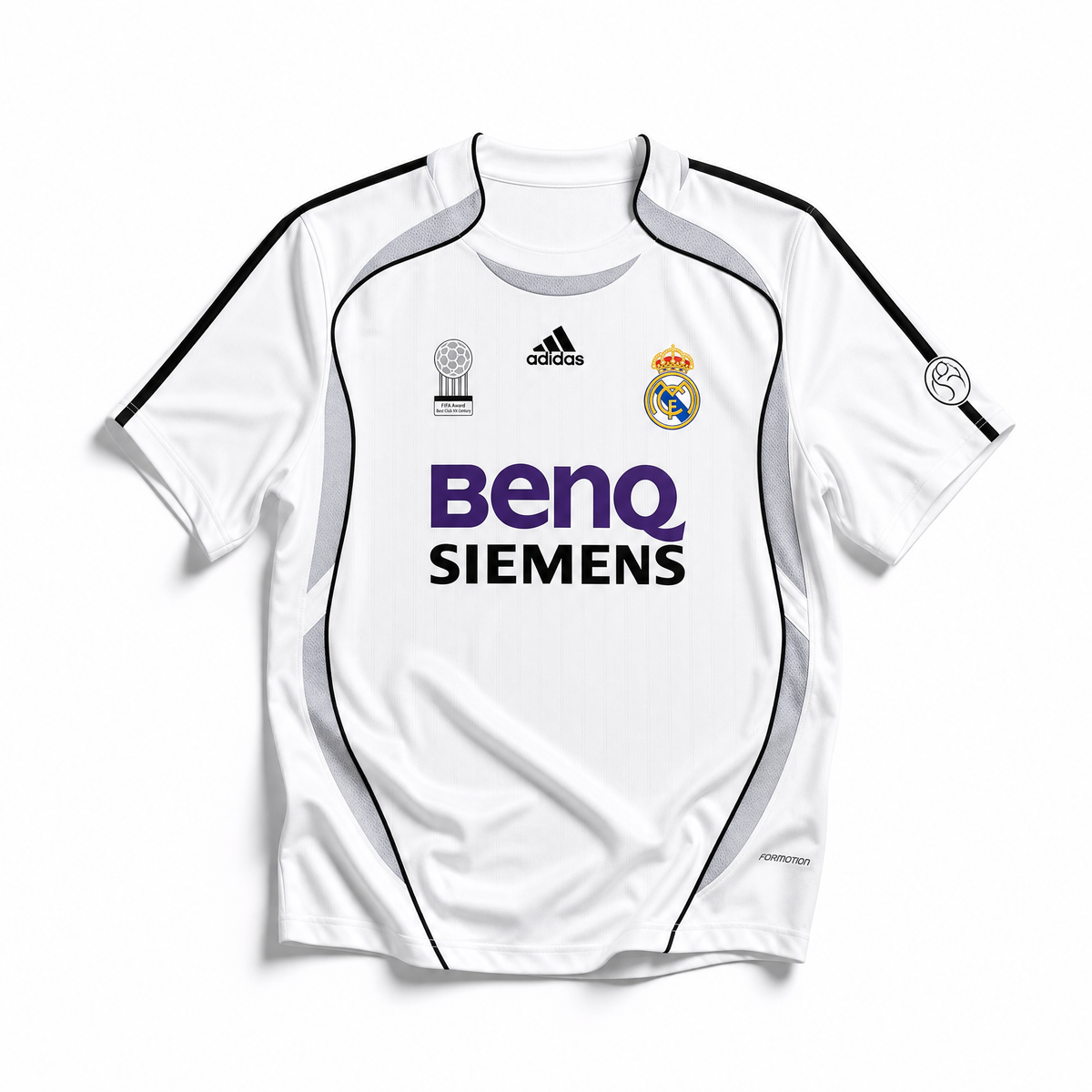 Real Madrid Maglia Home White 2006/07