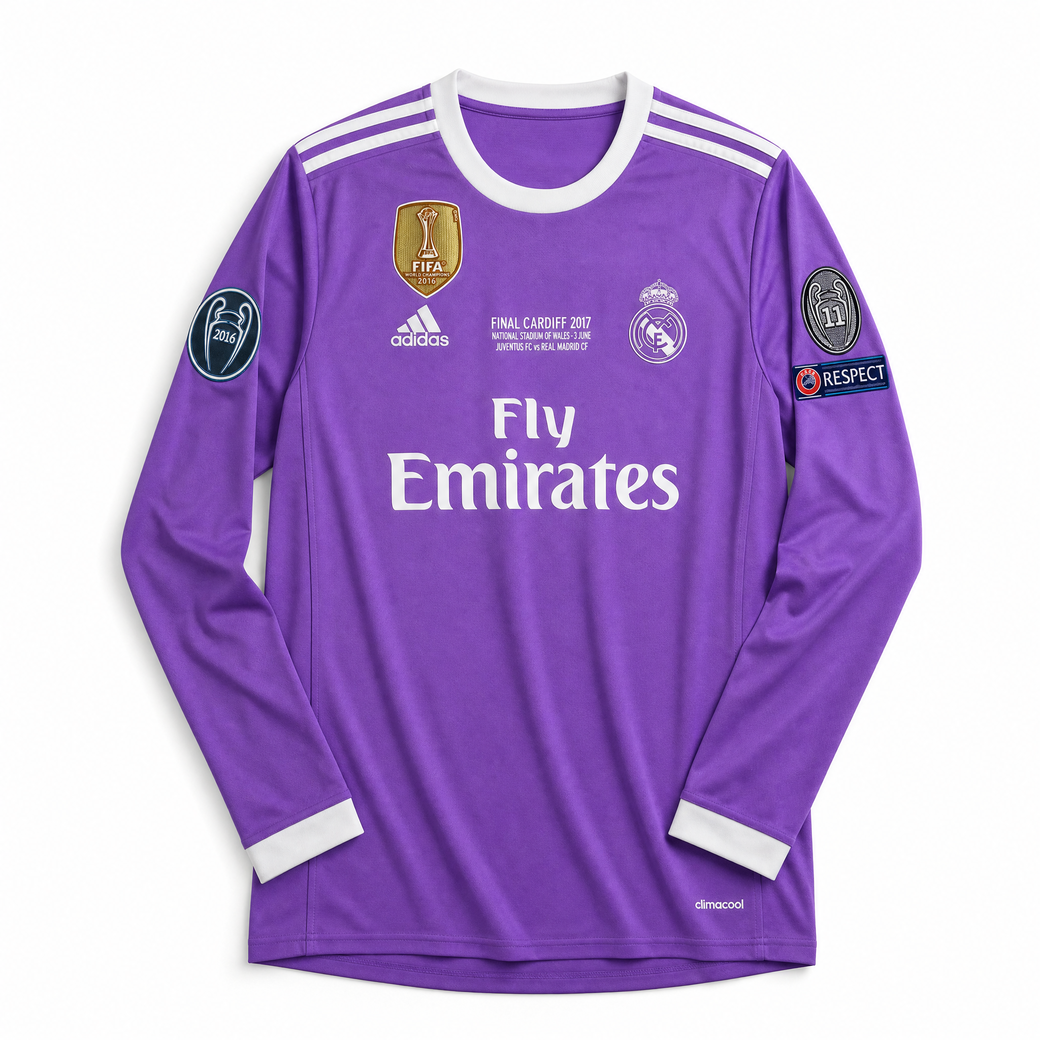 Real Madrid Maglia Third Finale UCL Long 2016/17