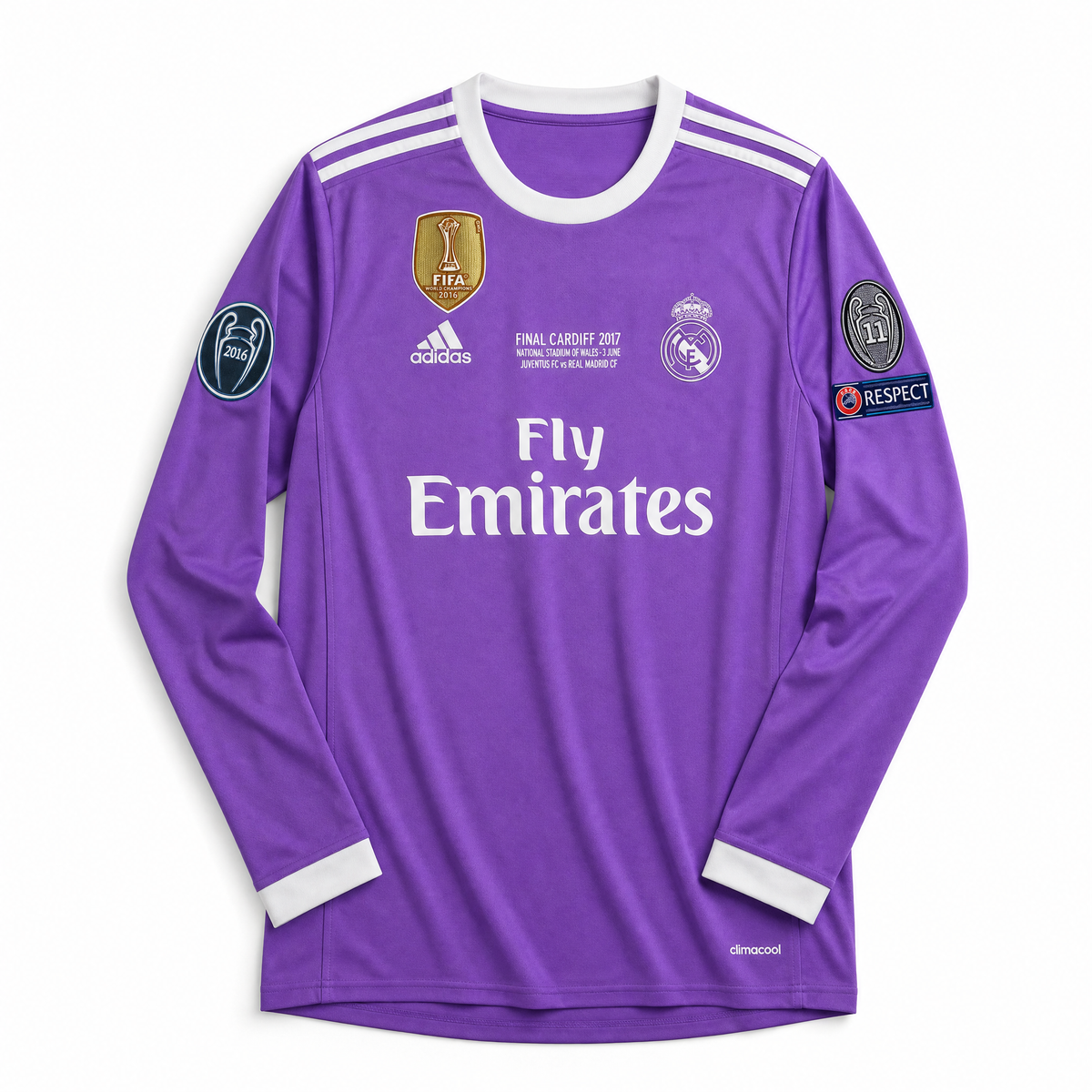 Real Madrid Maglia Third Finale UCL Long 2016/17
