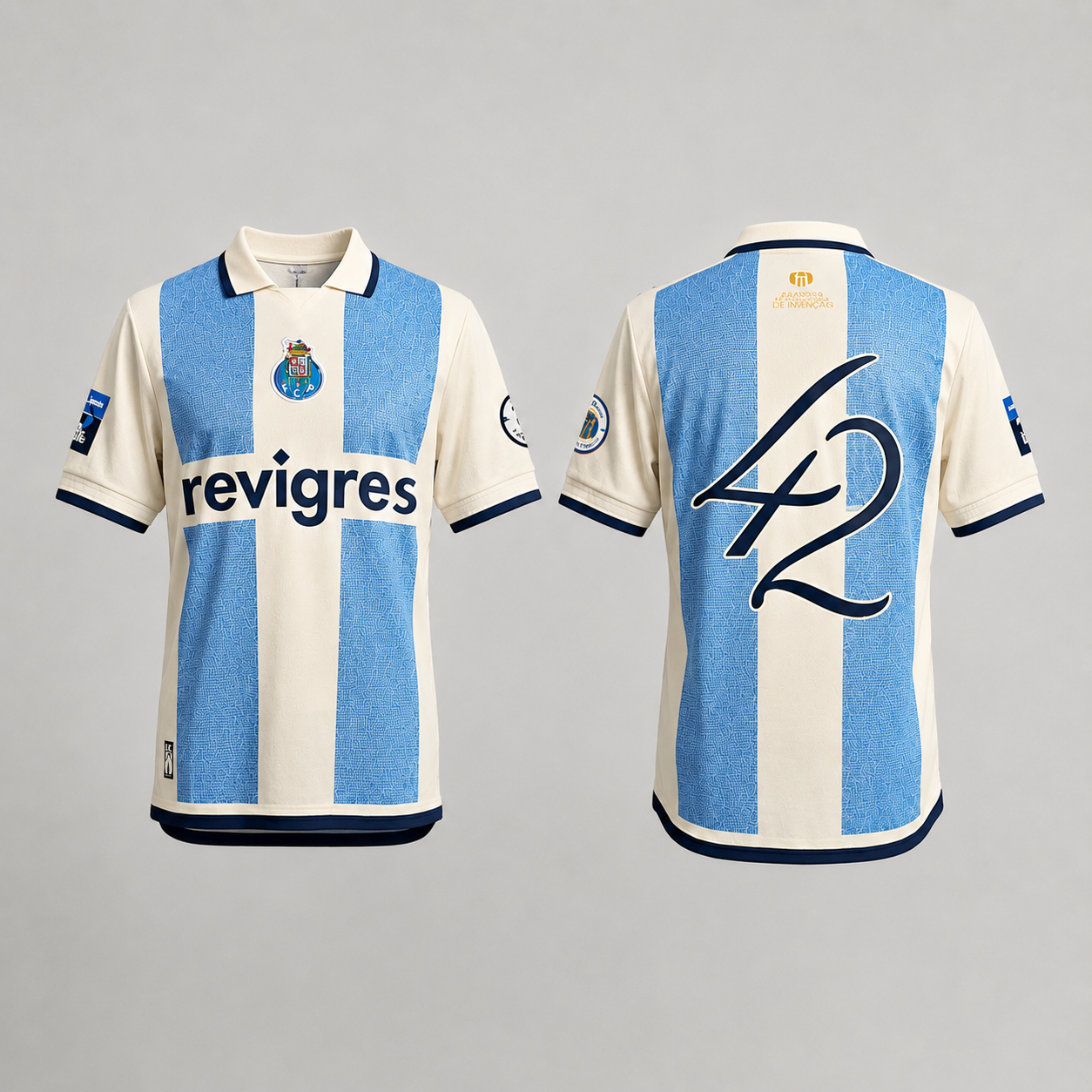 Jersey Porto speciale con dettagli vintage eleganti