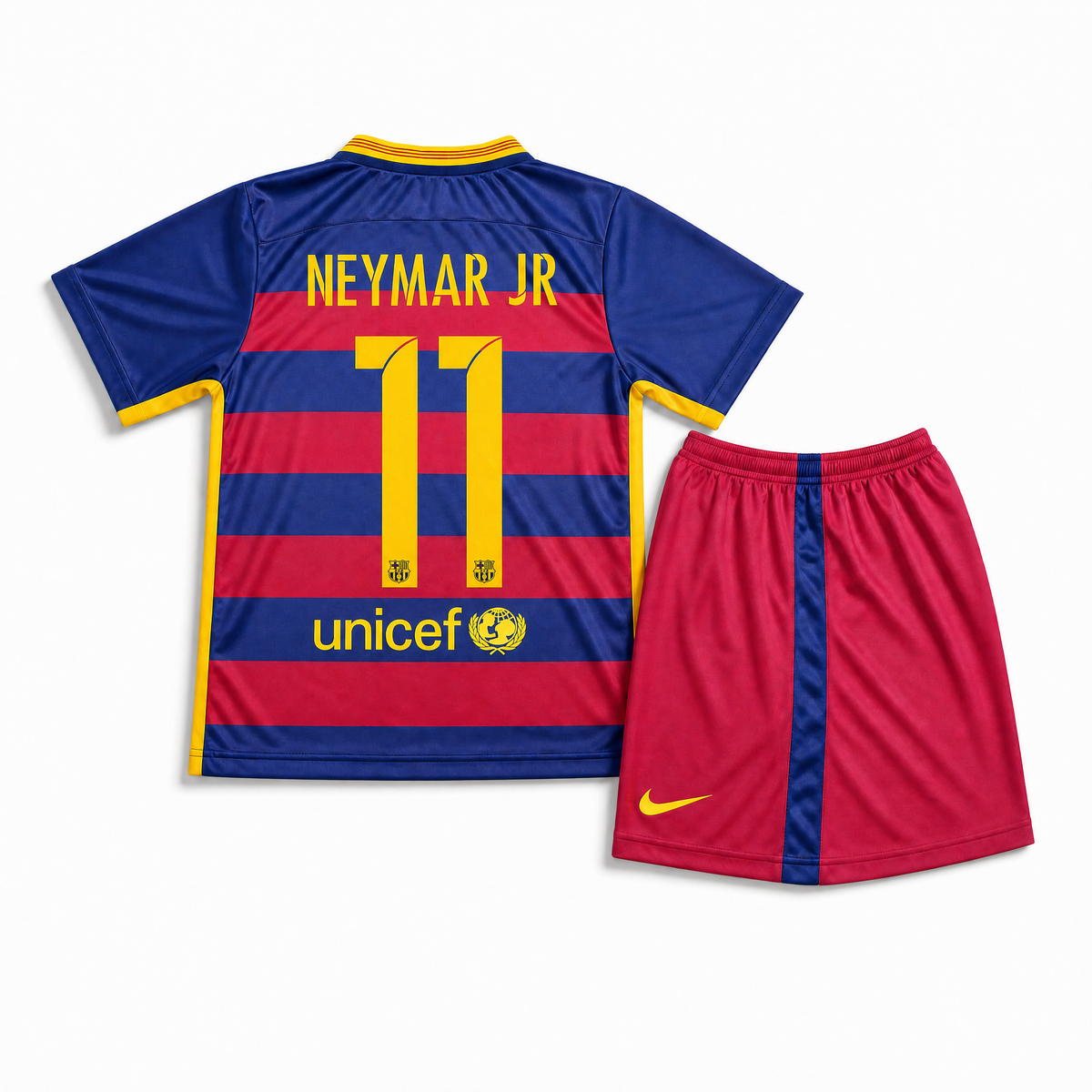Neymar Completo Barcellona Home 2015/16 - BAMBINO