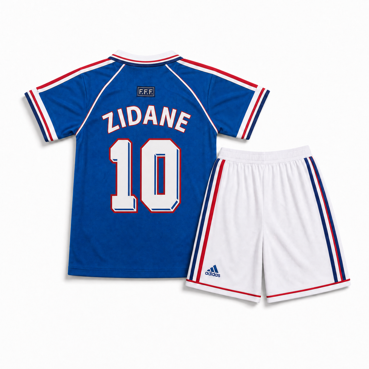 Zidane Completo Francia Home 1998 - BAMBINO
